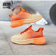 plus会员：森馬 飞织运动跑步鞋男  2色多码