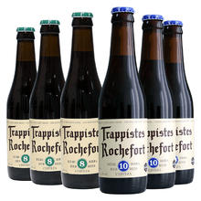 88VIP会员：Trappistes Rochefort 罗斯福 比利时罗斯福小麦精酿修道士啤酒8号10号各3瓶 330mlx6瓶