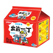 出前一丁 油炸方便面 麻油味 100g*5袋