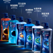 CLEAR 清扬 男士古龙香氛沐浴露雨林秘境600g+深海探险600g+100g*2