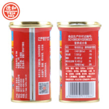德和（TEH HO） 卡通云腿午餐肉罐头340g方便面螺蛳粉搭档 速食火腿肉罐头老字号 340g*1罐