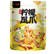 小胡鸭 柠檬去骨凤爪 500g  赠柠檬去骨鸡爪 200g