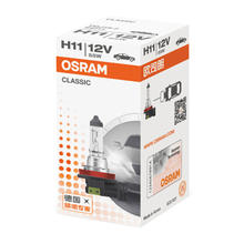 OSRAM 欧司朗 汽车灯泡大灯近光灯远光灯卤素灯雾灯 H11 长寿型 12V (单支装)