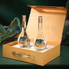 杜康 洛阳礼白酒礼盒 52度500ml*2瓶