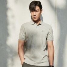 YOUNGOR 雅戈尔 2023春夏干爽舒适透气男士polo衫 M 灰色