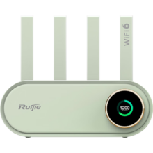 锐捷（Ruijie）家用无线路由器千兆WiFi6穿墙王 5G双频 Mesh组网 儿童管理 家长路由 小白X30PRO牛油果绿