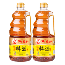 PLUS会员：巧媳妇 葱姜料酒 1.3L*2瓶