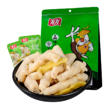 88VIP、需福袋:有友 山椒味泡椒凤爪500g 内含独立小包装