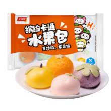 需首购、京东试用：千味央厨 卡通水果包 360g（每袋12个）