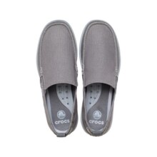 crocs卡骆驰轻便耐磨休闲鞋帆布鞋一脚蹬男鞋沃尔卢|207635 石板灰/浅灰-0DV 40(250mm)