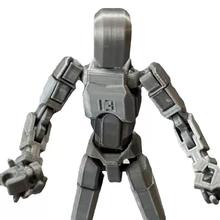 蓝色梦幻 多关节可动3D打印人偶