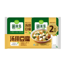 plus会员、概率券：圃美多汤用豆腐2连盒 400g *2
