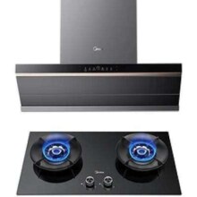 预售、PLUS会员：Midea 美的 抽吸油烟机灶具烟灶套装 AK5 PRO+Q529L
