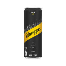 Schweppes 怡泉 Coca-Cola可口可乐 怡泉 无糖 原味330ml*24罐