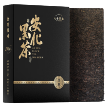 plus会员、百亿补贴：七春安化黑茶 配茶刀7年陈金花茯砖茶1kg