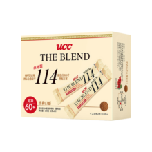 悠诗诗（UCC）117冻干速溶咖啡粉114黑咖啡便携装 原装进口 114便利装60条