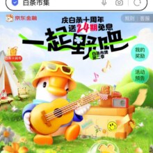 京东 白条市集 完成任务领随机白条红包/24期免息券