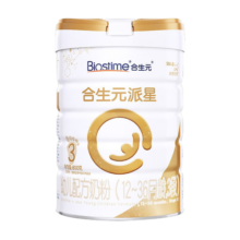 合生元（BIOSTIME）派星3段 幼儿配方奶粉（12-36月龄）法国原罐进口 3段 700g 1罐 【新国标】