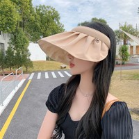 诗孚 黑胶贝壳帽 防晒帽 多色可选