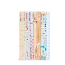 PLUS会员：爱好（AIHAO）文具直尺 款式随机-2把（12cm-15cm）*5件
