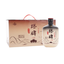 塔牌绍兴黄酒手工原酿酒六年陈花雕酒 14度 整箱礼盒装 500mL 6瓶