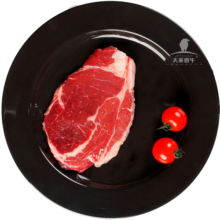 天莱香牛 国产新疆 有机眼肉原切牛排200g 谷饲排酸生鲜冷冻牛肉