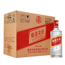 京东百亿补贴：五粮液 绵柔尖庄 浓香型白酒 50度 500mL 12瓶 尖庄大光（131）