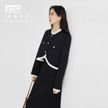 21日10点：对白 法式外套半裙套装