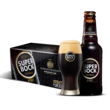 超级波克（SUPER BOCK）世涛黑啤 进口啤酒 250ml*24瓶 送礼整箱装 葡萄牙原装