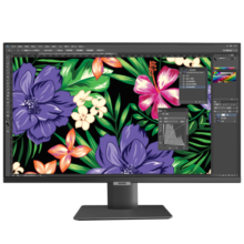 KOIOS K2723UE 27英寸4K IPS HDR 窄边框 设计办公 升降旋转 专业电脑显示器 黑色