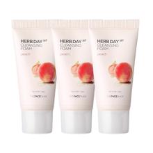 8日0点：THE FACE SHOP 草本洁面膏 30g*3瓶
