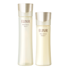 PLUS会员、京东百亿补贴：ELIXIR 怡丽丝尔 胶原弹润水乳护肤品套装 (滋润型) 水170ml+乳130ml*2件
