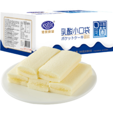 概率券、plus会员、首购：港荣蒸蛋糕 乳酸菌面包450g  饼干蛋糕小口袋零食礼品 学生早餐点心