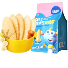 PLUS会员！Deer Blue 小鹿蓝蓝 婴幼儿香米饼 3口味混合 120g(60片)