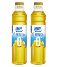 临期: 金龙鱼 阳光零反式脂肪葵花籽油 400ml* 2瓶装