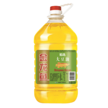 京东百亿补贴、Plus会员：金龙鱼 食用油  精选大豆油5L*2件
