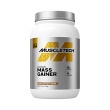 肌肉科技(MUSCLETECH)白金增肌粉瘦人增重健身粉补充能量 男女运动营养粉 3磅/1.36kg冰咖啡味