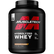 肌肉科技(MUSCLETECH)高性能零度分离乳清蛋白粉乳糖不耐适用补充蛋白质健身增肌粉 4磅/1.81kg巧克力奶昔味