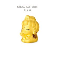 20点开始：CHOW TAI FOOK 周大福 足金佛像转运珠 EOR1147