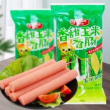 雨润火腿肠无淀粉 香甜玉米香肠224g*1袋  多款任选*6件