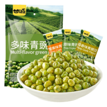 PLUS会员、需首购、掉落券：甘源 蒜香青豌豆 200g