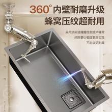 百亿补贴：RIIFO 日丰卫浴 日丰304不锈钢加厚黑金刚纳米水槽大单槽家用厨房台上洗碗洗菜盆