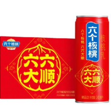 PLUS会员：六个核桃六六大顺罐240ml*16罐