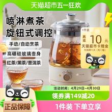 88VIP会员：Bear 小熊 煮茶壶烧水壶电热自动家用蒸茶壶喷淋式煮茶器2024新款电茶壶