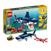 乐高（LEGO）积木玩具 创意3合1系列 31088 深海生物 7岁+ 生日礼物 摆件