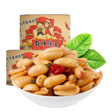 概率券、plus：沂蒙公社 0添加剂麻辣花生150g*2件 山东特产休闲坚果零食