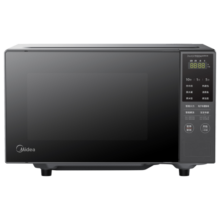 美的（Midea）家用变频微波炉 800W变频智能解冻 转盘加热 智能菜单 20L家用容量 微碳系列PM20M1
