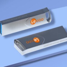 概率券、plus会员：来酷(Lecoo) 64G USB3.2 金属U盘 KU110