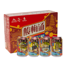 冰峰（ICEPEAK）酸梅汤传统古法熬制果汁饮料310ml*24罐整箱装（新老包装随机发货