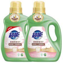 超能 柔顺舒适洗衣液 3.5kg*2瓶